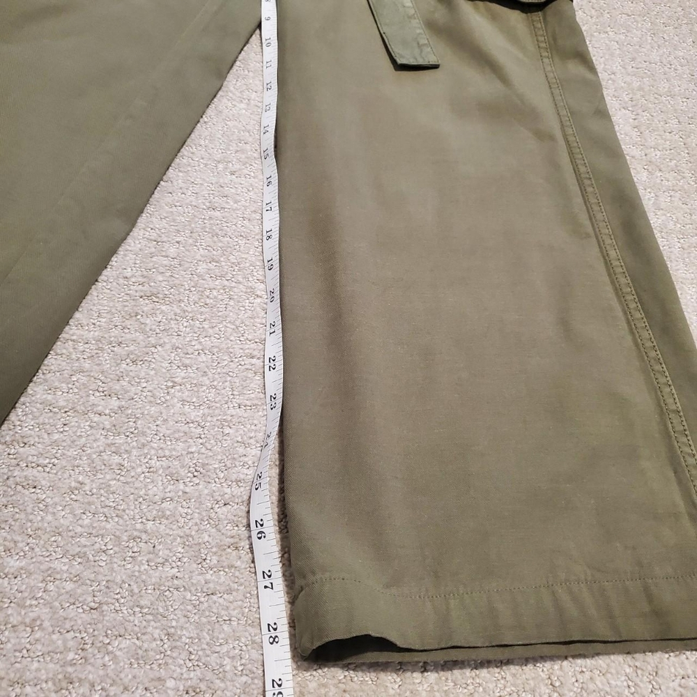 EUC Madewell Griff Superwide Utility Pants, size 24 (HEMMED) - Picture 5 of 7